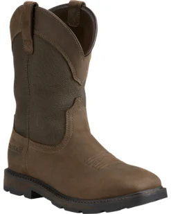 Ariat Groundbreaker Waterproof Western Work Boots - Steel Toe