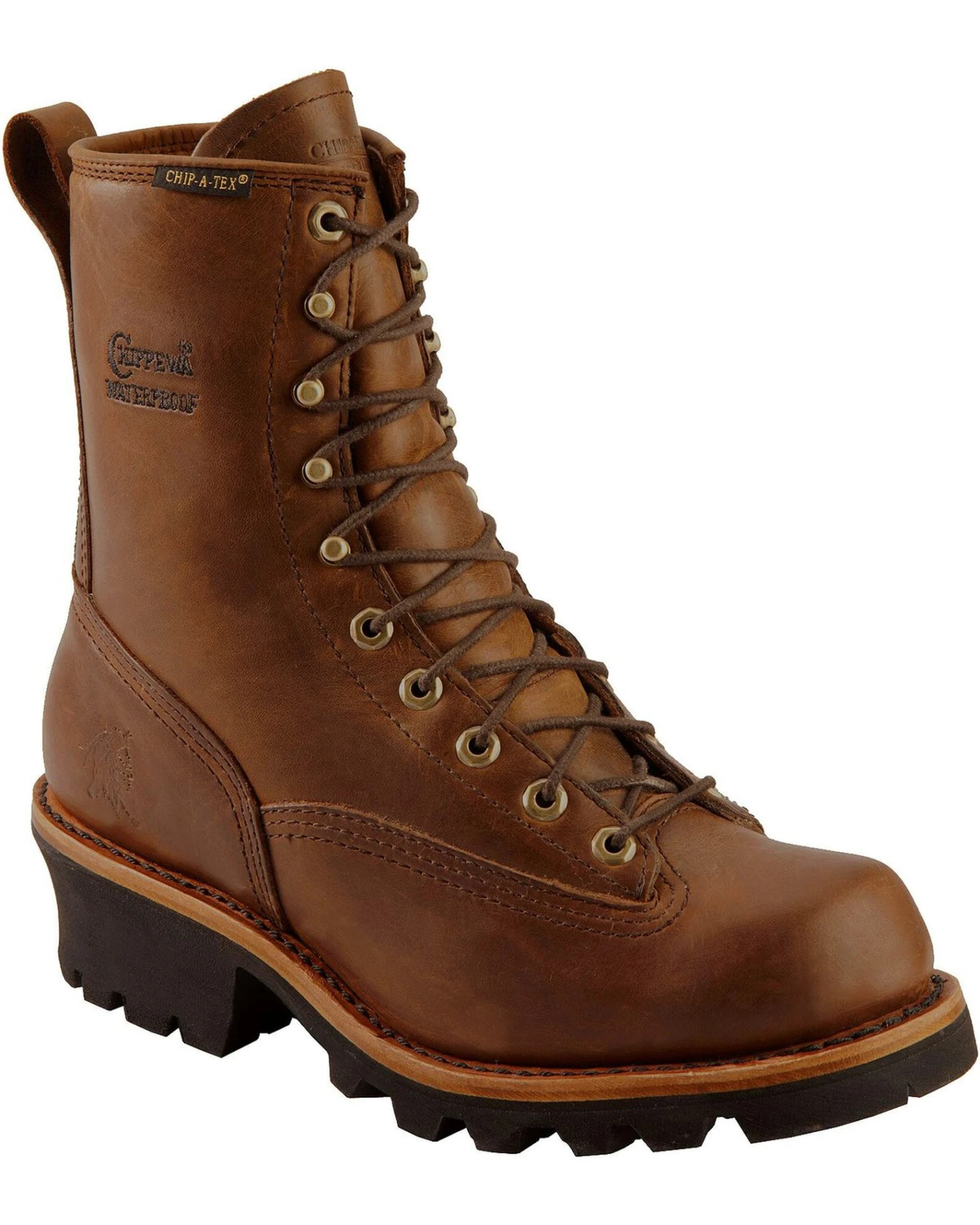 Chippewa Men's Steel Toe 8" Logger Work Boots 1 Chippewa Men's Steel Toe 8" Logger Work Boots