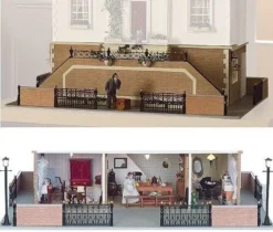 Montgomery Hall Basement 1:12 Scale Dolls House Kit -JELLYCAT SALES 0809 2