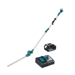 Makita DUN461WRT 18V 46cm Pole Hedge Trimmer LXT With 1 X 5Ah Battery
