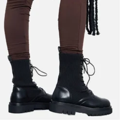 I Saw It First Knitted Ankle Chunky Sole Boot -JELLYCAT SALES 12072903 xxl a2