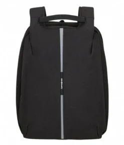 Securipak Travel Backpack 15.6 Inch Expandable Black Steel