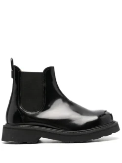 Men Kenzo 40mm Chunky Leather Boots