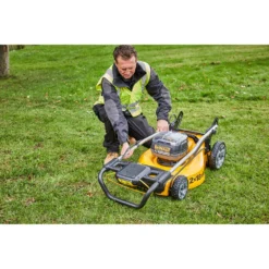DeWalt DCMW564P2-GB 48cm Brushless Lawnmower With 2 X 5Ah Batteries & Charger -JELLYCAT SALES 19EC586B 77F1 4B03 B4D1 000EDD5FB321 huge