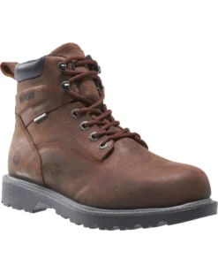 Wolverine Men's Floorhand Waterproof 6" Work Boots - Steel Toe