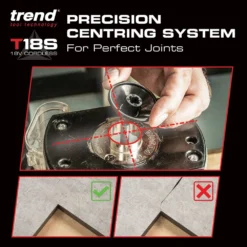 TREND T18S 18V 1/4" Palm Router Set (Bare Unit) -JELLYCAT SALES 260D8D00 848F 41C5 8FC5 7E7A91D158C8 huge