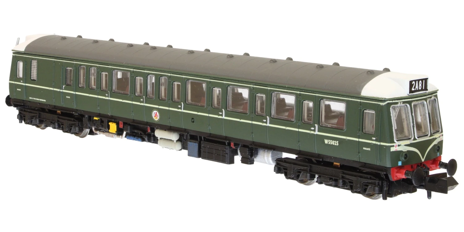 2D-009-007 N Gauge Class 121 W55025 BR Green Speed Whiskers 3 2D-009-007 N Gauge Class 121 W55025 BR Green Speed Whiskers - Image 3