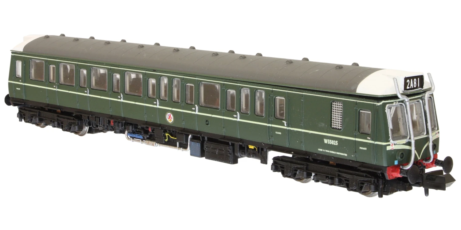 2D-009-007 N Gauge Class 121 W55025 BR Green Speed Whiskers 1 2D-009-007 N Gauge Class 121 W55025 BR Green Speed Whiskers