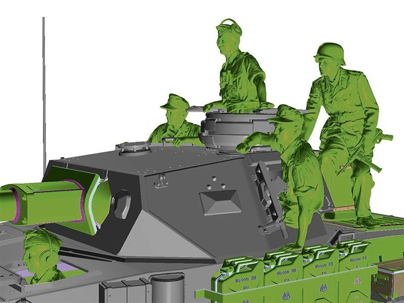 Tamiya Pz.Kpfw.IV Ausf G Early 1:35 Plastic Model Kit 35378 3 Tamiya Pz.Kpfw.IV Ausf G Early 1:35 Plastic Model Kit 35378 - Image 3