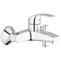 Grohe Eurosmart 1/2" Single Lever Bath/shower Mixer, Chrome (33300002)