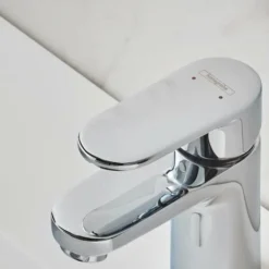 Hansgrohe Vernis Blend Bathroom Mini Mono Basin Mixer Tap Single Lever Chrome -JELLYCAT SALES 48218304 3
