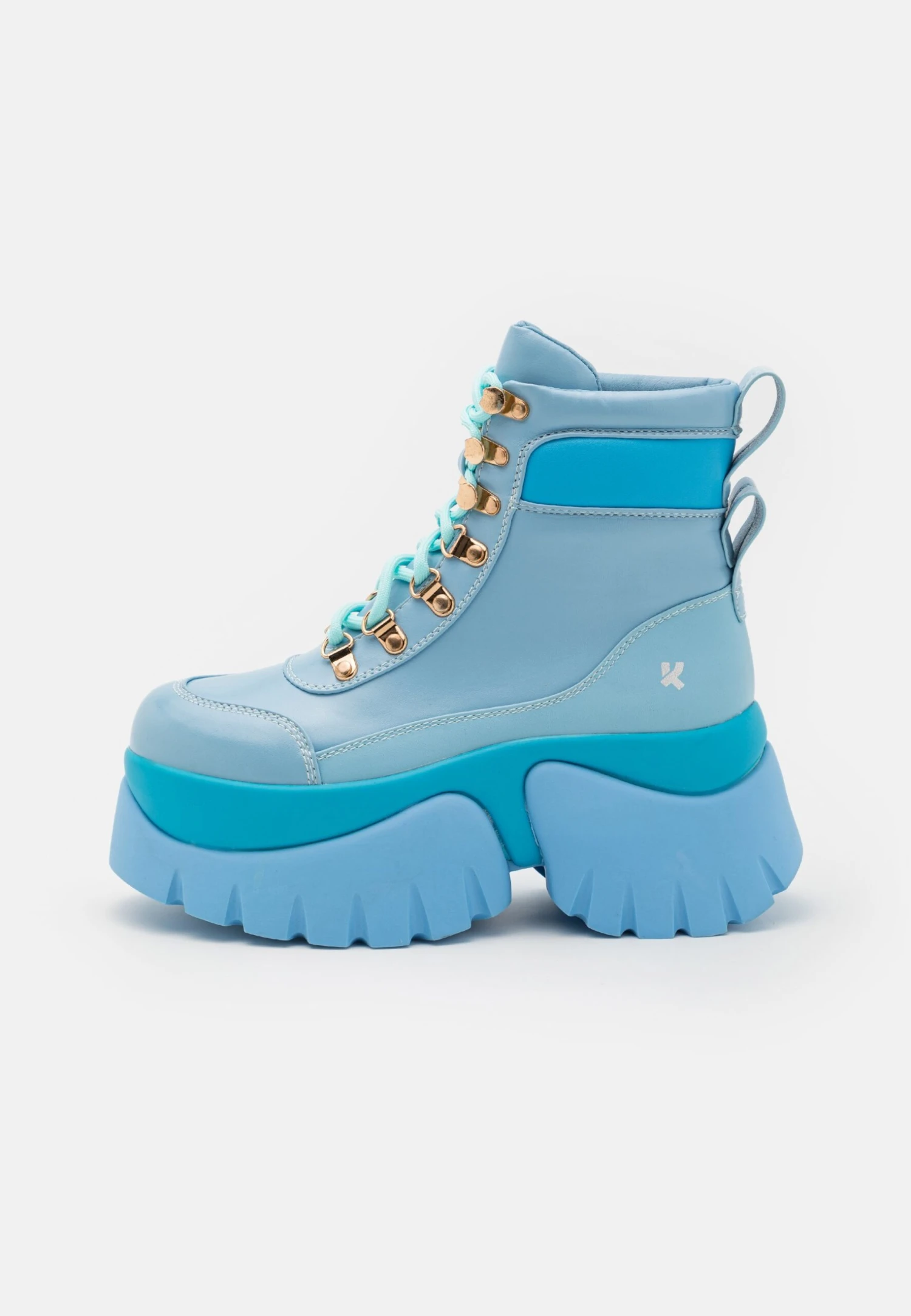 KOI FOOTWEAR Melanie Martinez Crybaby Platform Boots - Platform Ankle Boots - Blue 2 KOI FOOTWEAR Melanie Martinez Crybaby Platform Boots - Platform Ankle Boots - Blue - Image 2