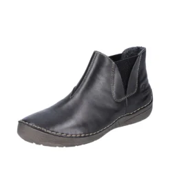 Rieker Ankle Boot 52553-00 Black Leather