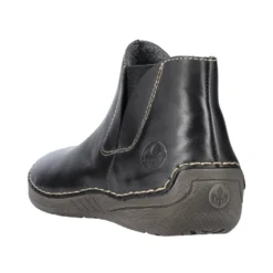 Rieker Ankle Boot 52553-00 Black Leather -JELLYCAT SALES 52553 00 222 c0