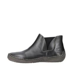 Rieker Ankle Boot 52553-00 Black Leather -JELLYCAT SALES 52553 00 222 e0