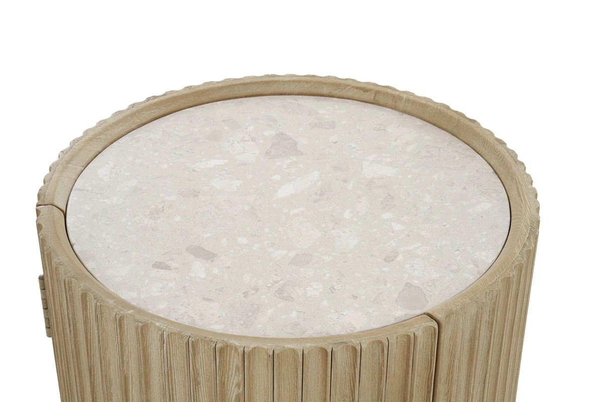 Bobbin Storage Side Table In Light Oak 6 Bobbin Storage Side Table In Light Oak - Image 6