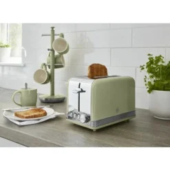 Swan 2 Slice Retro Green Toaster -JELLYCAT SALES 59824513 4