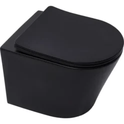 Grohe Toilet Set Rapid SL Frame + Infinitio Rimless Toilet, Matt Black + Softclose Seat + Matt Black Flush Plate 7 Grohe Toilet Set Rapid SL Frame + Infinitio Rimless Toilet, Matt Black + Softclose Seat + Matt Black Flush Plate -JELLYCAT SALES 68411939 3