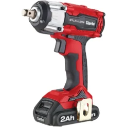 Clarke CIR18LIC 1/2" Drive 18V 450Nm Brushless Impact Wrench With 2x 2Ah Battery & Charger