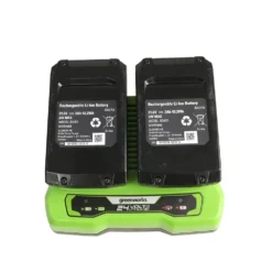 Greenworks 48V 36cm Lawnmower With 2 X 24V 2Ah Batteries & Charger -JELLYCAT SALES B06CC954 017D 46DE 99C3 819FD8679D32 huge