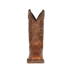 Durango Mens Brown Leather ST Western Work Boots -JELLYCAT SALES DB4343 front c5d5506f 26b7 48a8 a19c f224faa64921