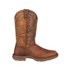 Durango Mens Brown Leather ST Western Work Boots -JELLYCAT SALES DB4343 profile square 4ec59596 9b41 4084 92fb 9a1aa9600272