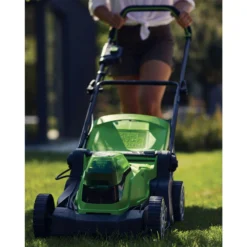 Greenworks 48V 36cm Lawnmower With 2 X 24V 2Ah Batteries & Charger -JELLYCAT SALES FE1AF50E 5E26 4EDB AE57 91135D23A96D huge