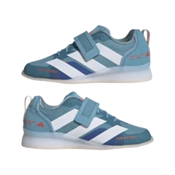 Adidas Adipower Weightlifting III Lifting Shoes In Blue -JELLYCAT SALES HQ3526 10 FOOTWEAR Photography MirroredPairView transparent