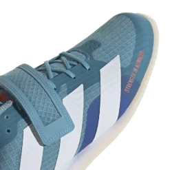 Adidas Adipower Weightlifting III Lifting Shoes In Blue -JELLYCAT SALES HQ3526 8 FOOTWEAR Photography DetailView1 transparent