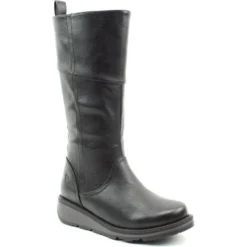 Heavenly Feet Womens Robyn 3 Vegan Boots - Black -JELLYCAT SALES HeavenlyF Robyn3 Black 3 15