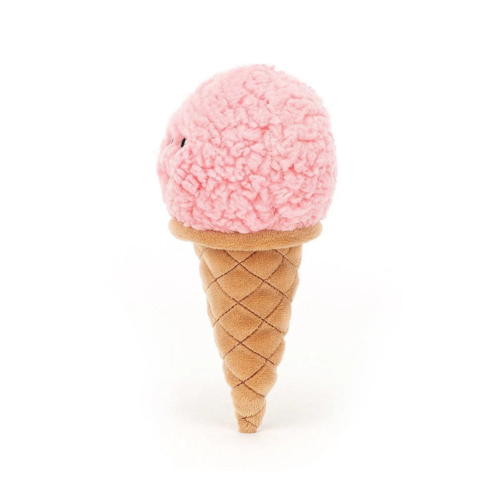 JELLYCAT IRRESISTIBLE STRAWBERRY ICE CREAM 3 JELLYCAT IRRESISTIBLE STRAWBERRY ICE CREAM - Image 3