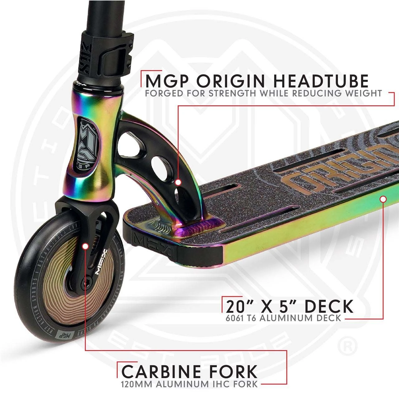 MGP VX Origin II Team Stunt Scooter - White 4 MGP VX Origin II Team Stunt Scooter - White - Image 4