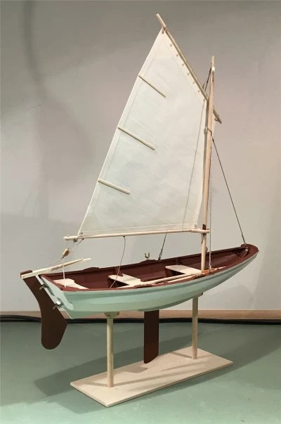 Model Shipways Norwegian Sailing Pram 1:12 1 Model Shipways Norwegian Sailing Pram 1:12