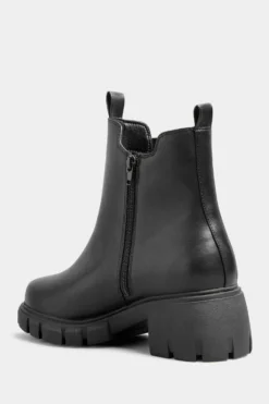 Yours Curve Wide Fit Chunky Sole Chelsea Boots -JELLYCAT SALES P85993s4 scaled