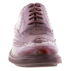 Roamers Mens Ted Country Brogues Oxford Shoes - Oxblood -JELLYCAT SALES Roamers M179BD Oxblood02 7