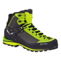 Salewa Crow Fluor GORE-TEX Hiking Boots Grey Fluorescent Green