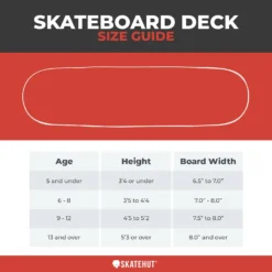 Santa Cruz McCoy Outlier VX Skateboard Deck - 8.25" -JELLYCAT SALES Skateboard Deck Size Guide Skatehut 6bf8 2