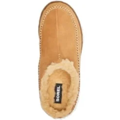 Sorel Mens Lanner Ridge Slippers - Camel Brown Curry -JELLYCAT SALES Sorel LannerRidge CamelBrown 5 5