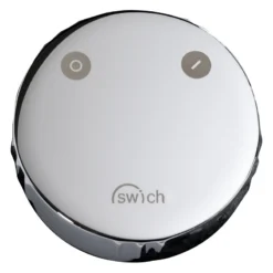 Abode Swich Diverter Valve Round With High Resin Filter Chrome