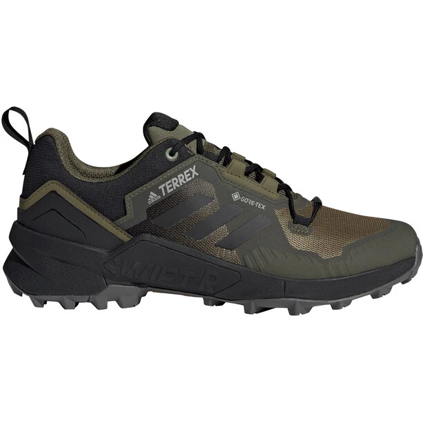 Adidas TERREX Swift R3 Gore-Tex Hiking Shoes Men Focus Olive/core Black/grey Five 3 Adidas TERREX Swift R3 Gore-Tex Hiking Shoes Men Focus Olive/core Black/grey Five - Image 3