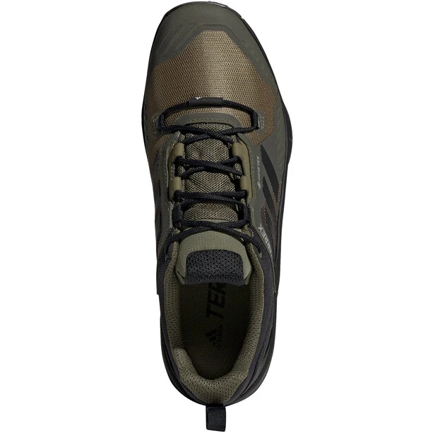 Adidas TERREX Swift R3 Gore-Tex Hiking Shoes Men Focus Olive/core Black/grey Five 4 Adidas TERREX Swift R3 Gore-Tex Hiking Shoes Men Focus Olive/core Black/grey Five - Image 4