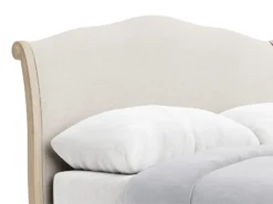 Double Antoinette Bed In Natural Cotton Linen Mix -JELLYCAT SALES antoinette french bed 3 scaled