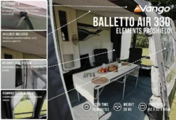 Vango Balletto Air 330 Elements ProShield Caravan Awning (2023) -JELLYCAT SALES balletto air 330 eps lf2
