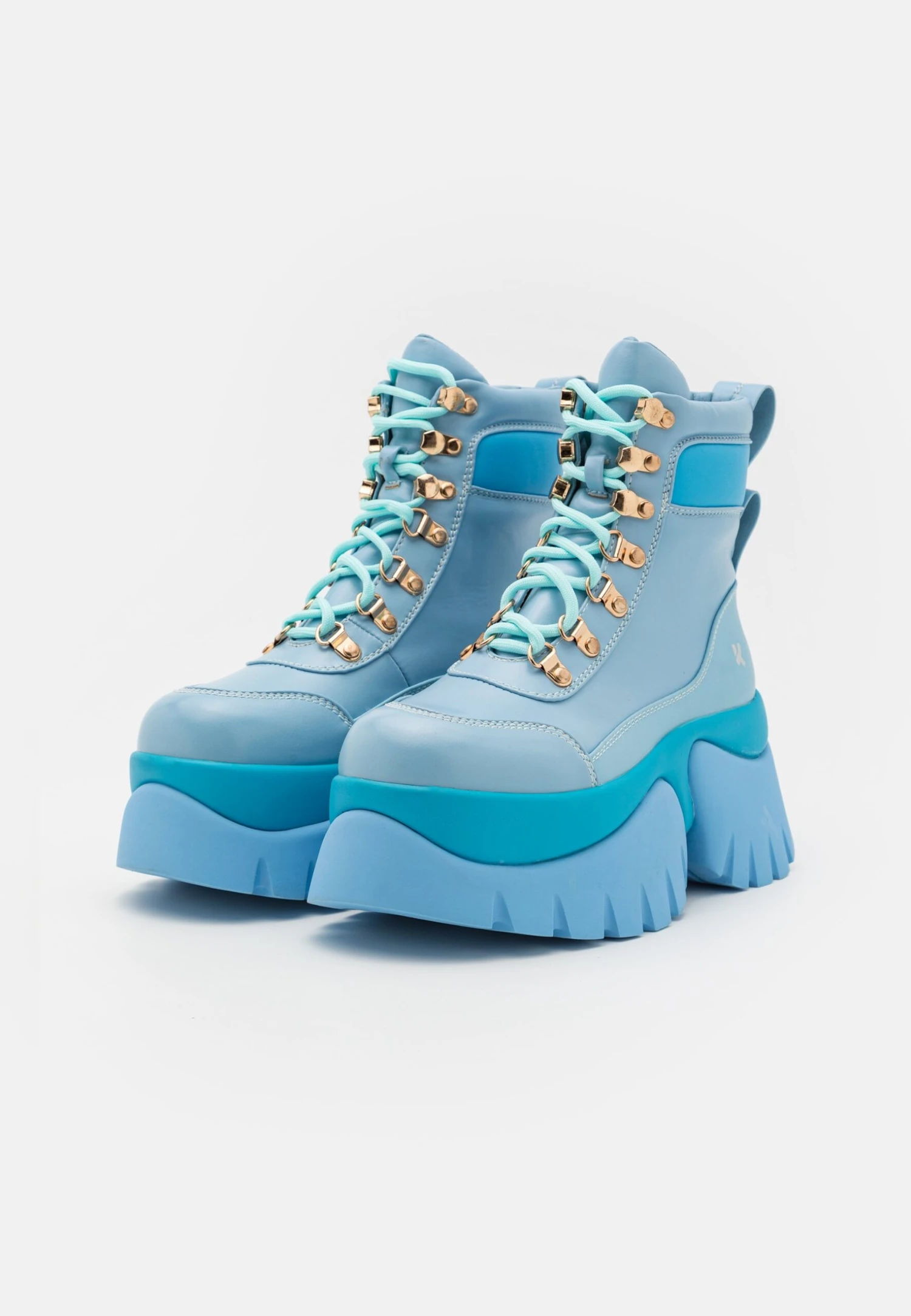 KOI FOOTWEAR Melanie Martinez Crybaby Platform Boots - Platform Ankle Boots - Blue 3 KOI FOOTWEAR Melanie Martinez Crybaby Platform Boots - Platform Ankle Boots - Blue - Image 3