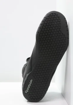 Reebok Classic Ex-O-Fit Leather Shoes - High-Top Trainers - Black -JELLYCAT SALES e19c1710ba544c609e420997023072f0