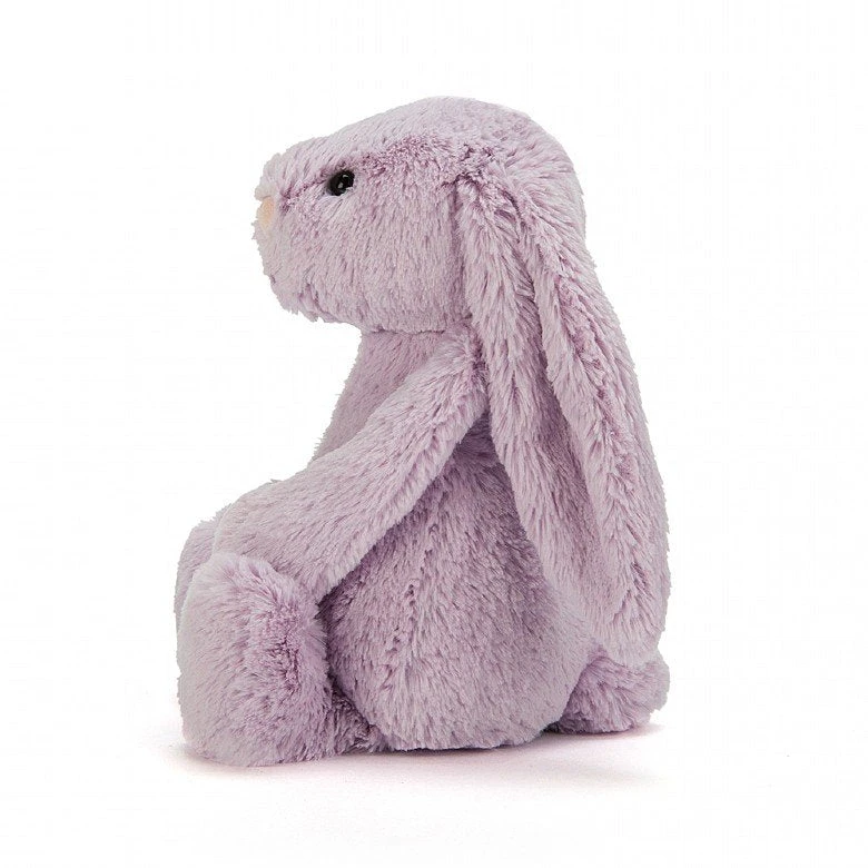 JELLYCAT SMALL BASHFUL HYACINTH BUNNY 3 JELLYCAT SMALL BASHFUL HYACINTH BUNNY - Image 3