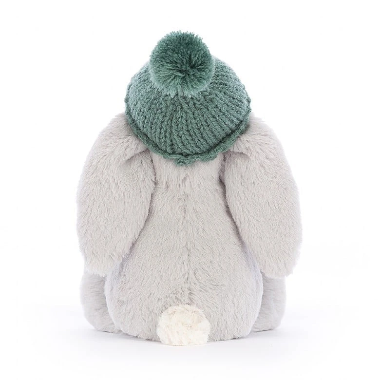 JELLYCAT BASHFUL TOASTY BUNNY SMALL SILVER 3 JELLYCAT BASHFUL TOASTY BUNNY SMALL SILVER - Image 3