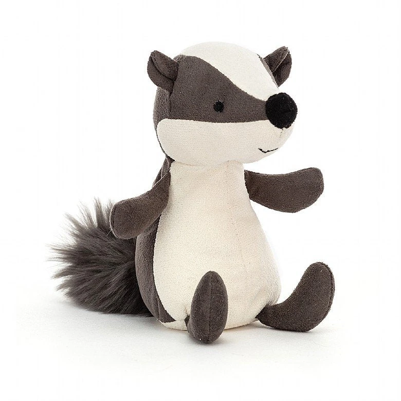 JELLYCAT SUEDETTA BADGER 1 JELLYCAT SUEDETTA BADGER