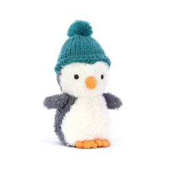 JELLYCAT WEE WINTER TEAL PENGUIN