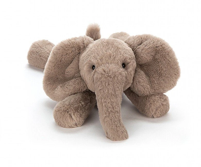 JELLYCAT SMUDGE ELEPHANT MEDIUM 2 JELLYCAT SMUDGE ELEPHANT MEDIUM - Image 2
